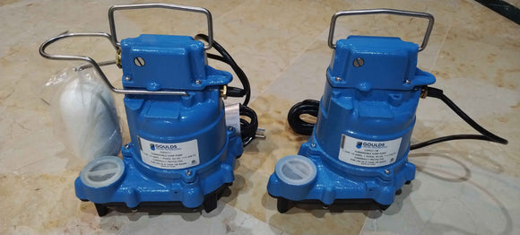 GSP0311M BOMBA PARA SUMIDERO Y EFLUENTES EN HIERRO FUNDIDO 1/3HP 115V 60HZ 1550RPM