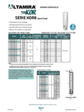 KOR6 R300-25 BOMBA SUMERGIBLE ALTAMIRA 30HP DESC 3" NEMA 6