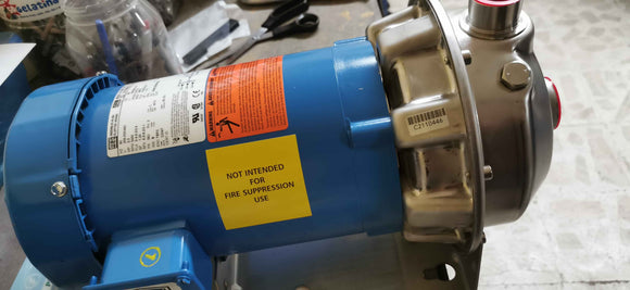 1ST1H9A4 MOTOBOMBA HORIZONTAL 3HP 3F MOD NPE MARCA GOULDS PUMPS EN ACERO INOXIDABLE 316L SS