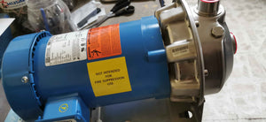 1ST1G9A4 MOTOBOMBA HORIZONTAL 2HP 3F MOD NPE MARCA GOULDS PUMPS EN ACERO INOXIDABLE 316L SS